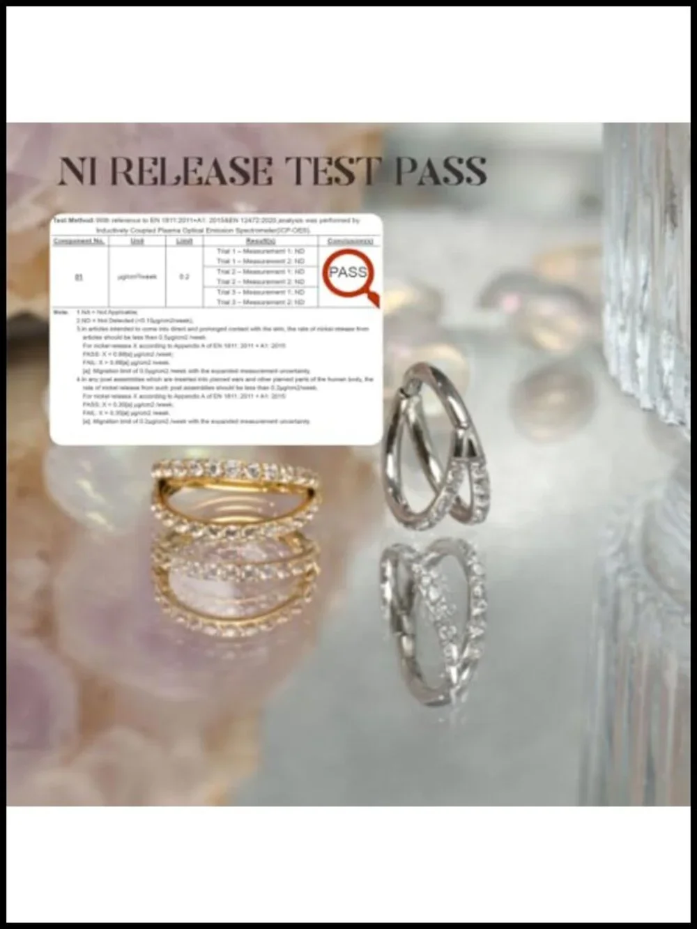 Titanium Nose Hoop Ring Conch Cartilage Clicker 18G 12mm Piercing Jewelry